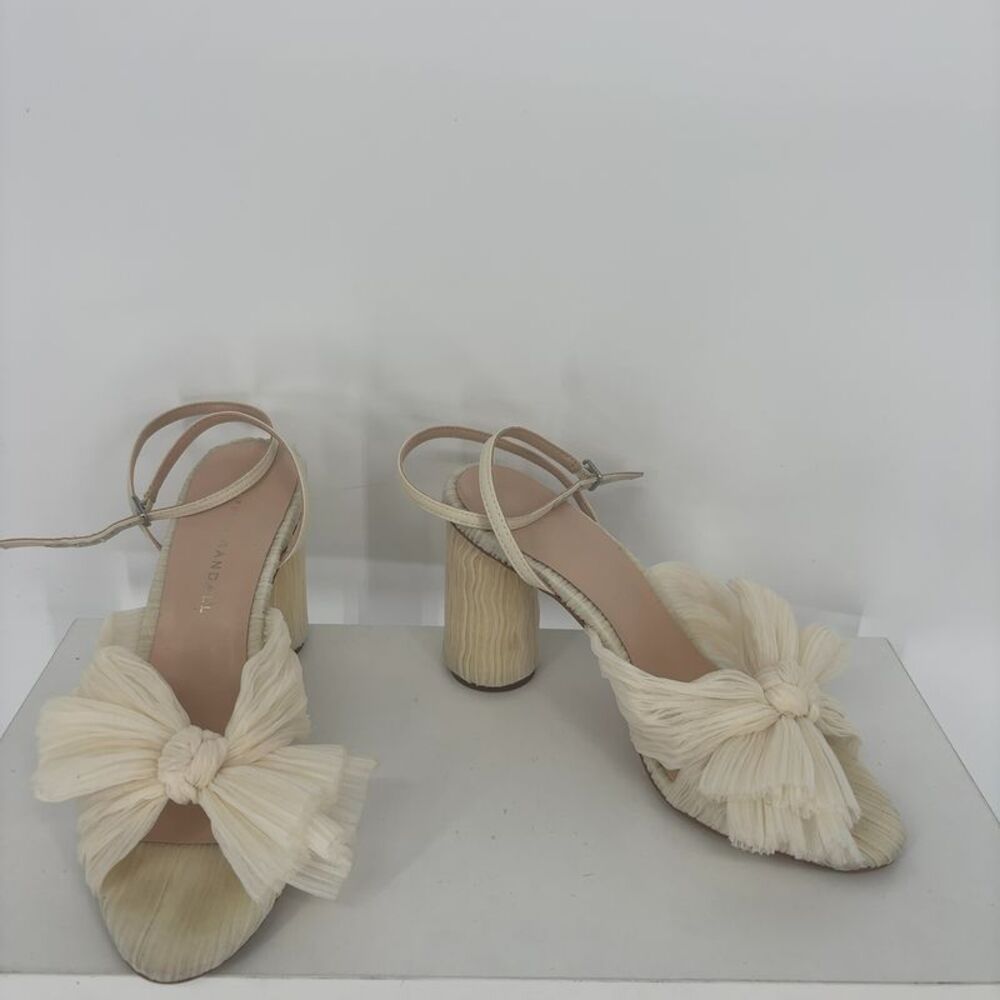 Loeffler Randall Camellia Heels in White